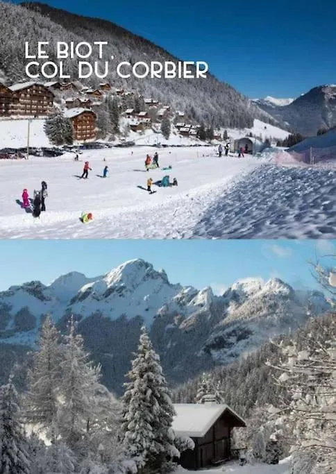 Appartement Portes Du Soleil A Le Biot Avec Menage Et Wifi Inclus 0*,